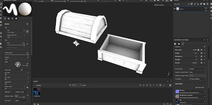 Baking Issue - Blender, Substance Painter - Ask - GameDev.tv