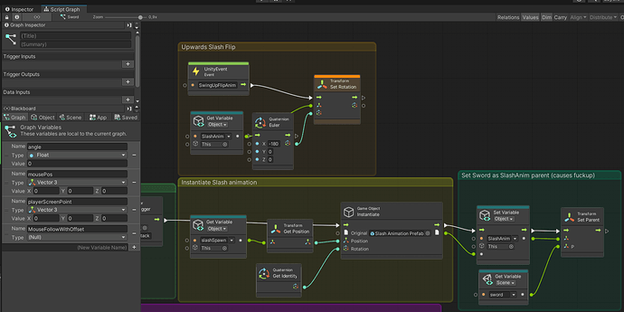 Unity 2D RPG Complete Combat System - Sword Visual Feedback question