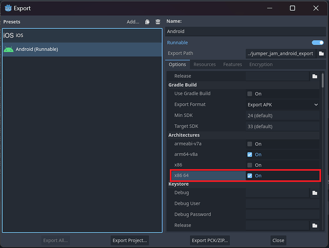 jumper_jam_export_settings_screenshot