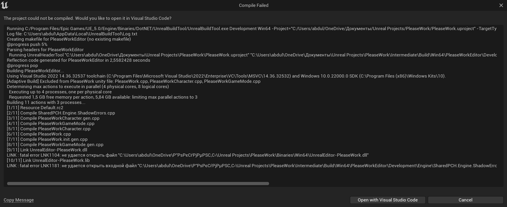 Cant create even a c++ project - Ask - GameDev.tv