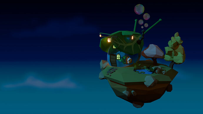 flying island 5 night