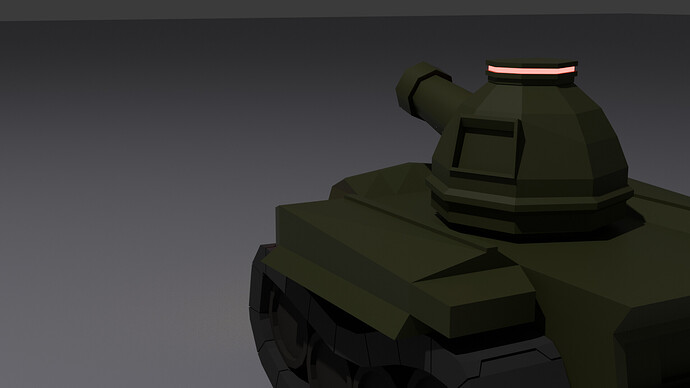 low poly tank 4