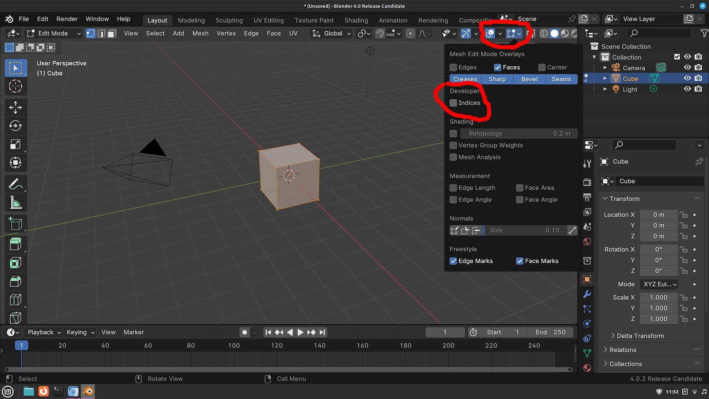 Where are the viewport developer overlays? - Ask - GameDev.tv