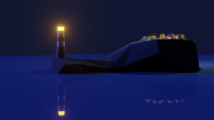 Lighthouse render