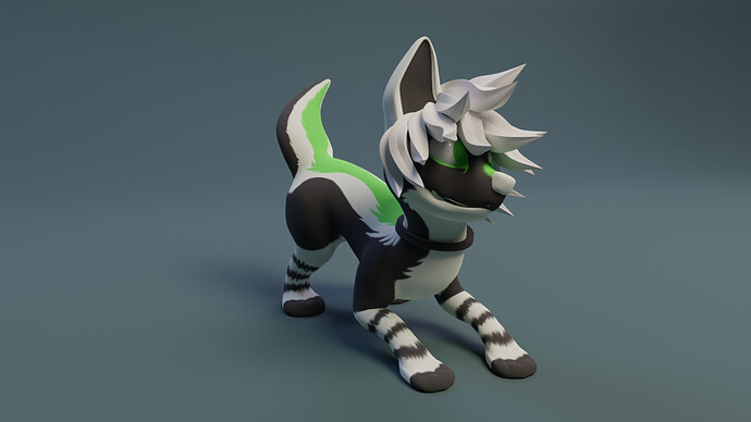 Emo Skunk dog 2 Image