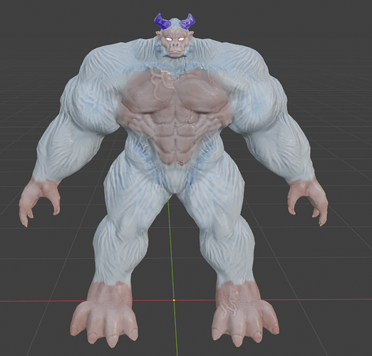 Yeti textured