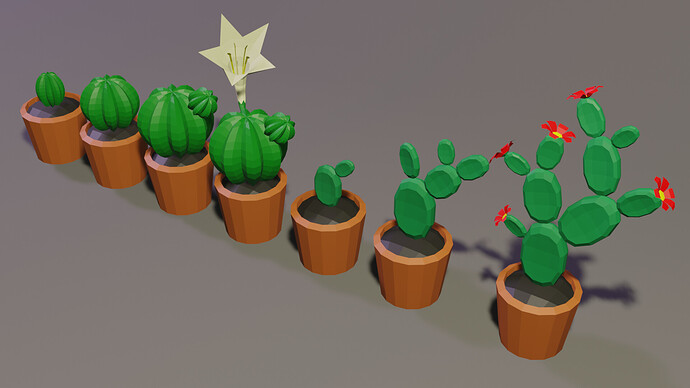 Week 13 Low poly game assets 1