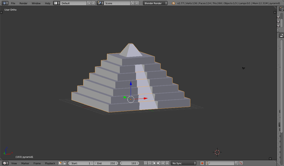 Pyramid with ramp - problem - Talk - GameDev.tv