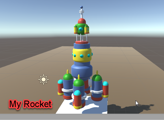 Just posting the Rocket Ship I made for Boost game. :) More cartooney ...