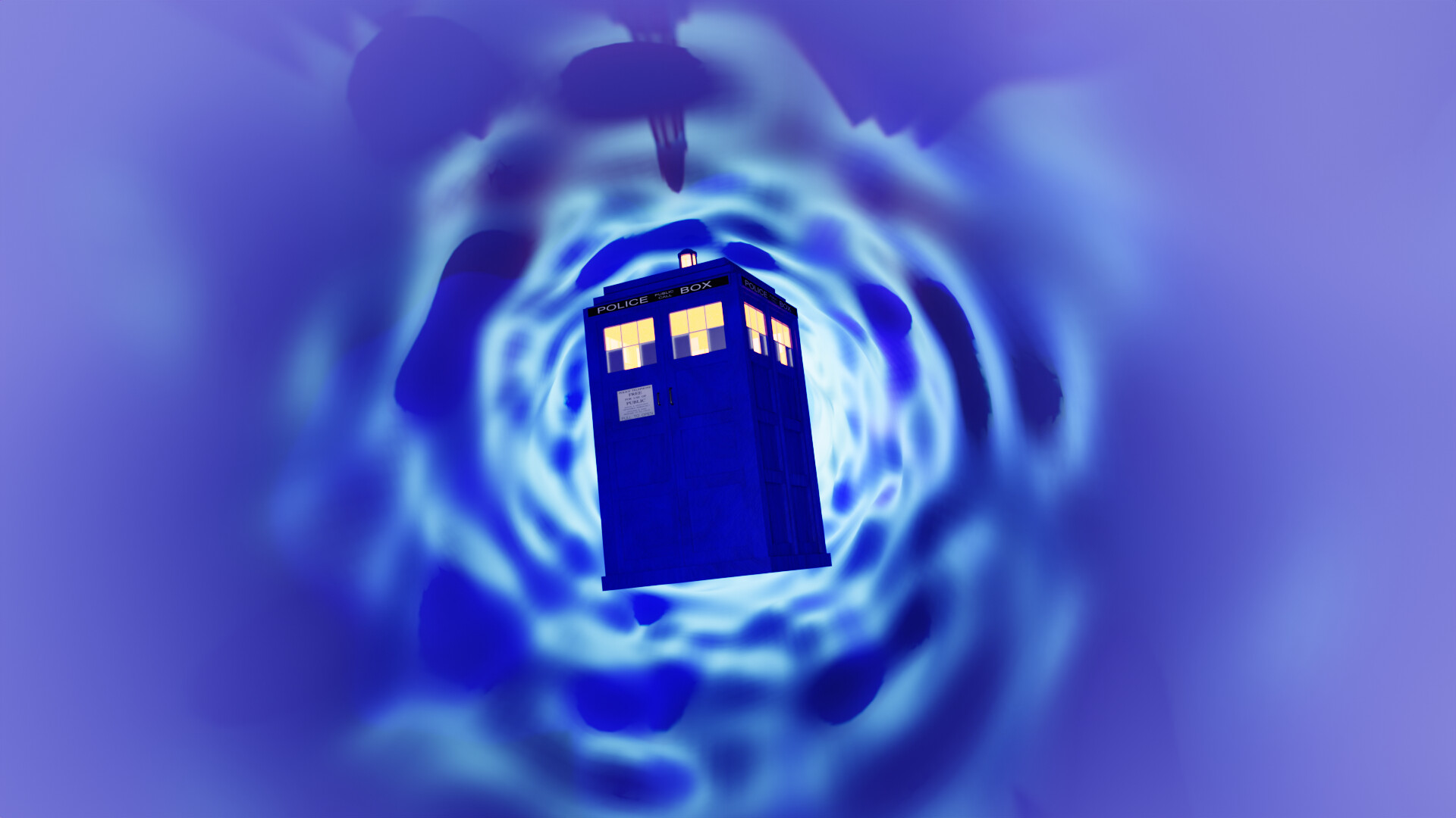 Doctor Who TARDIS - Doctor Who Into the Time Vortex