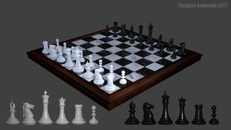 Finished Chess Scene - Talk - GameDev.tv