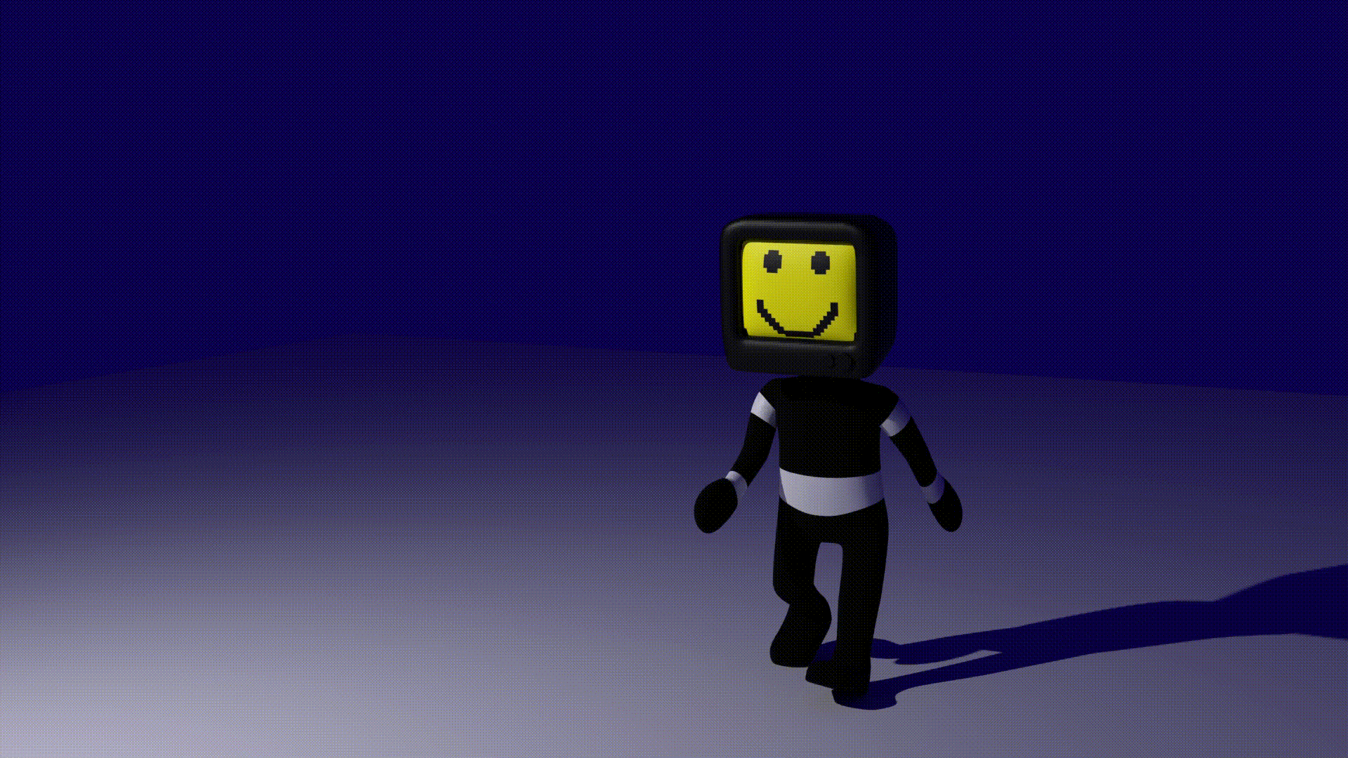 smiling robot