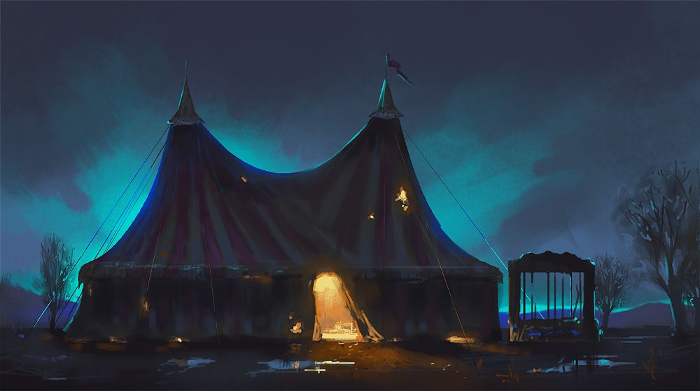 Image result for abandoned circus