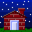 house-with-chimney-in-night-with-stars