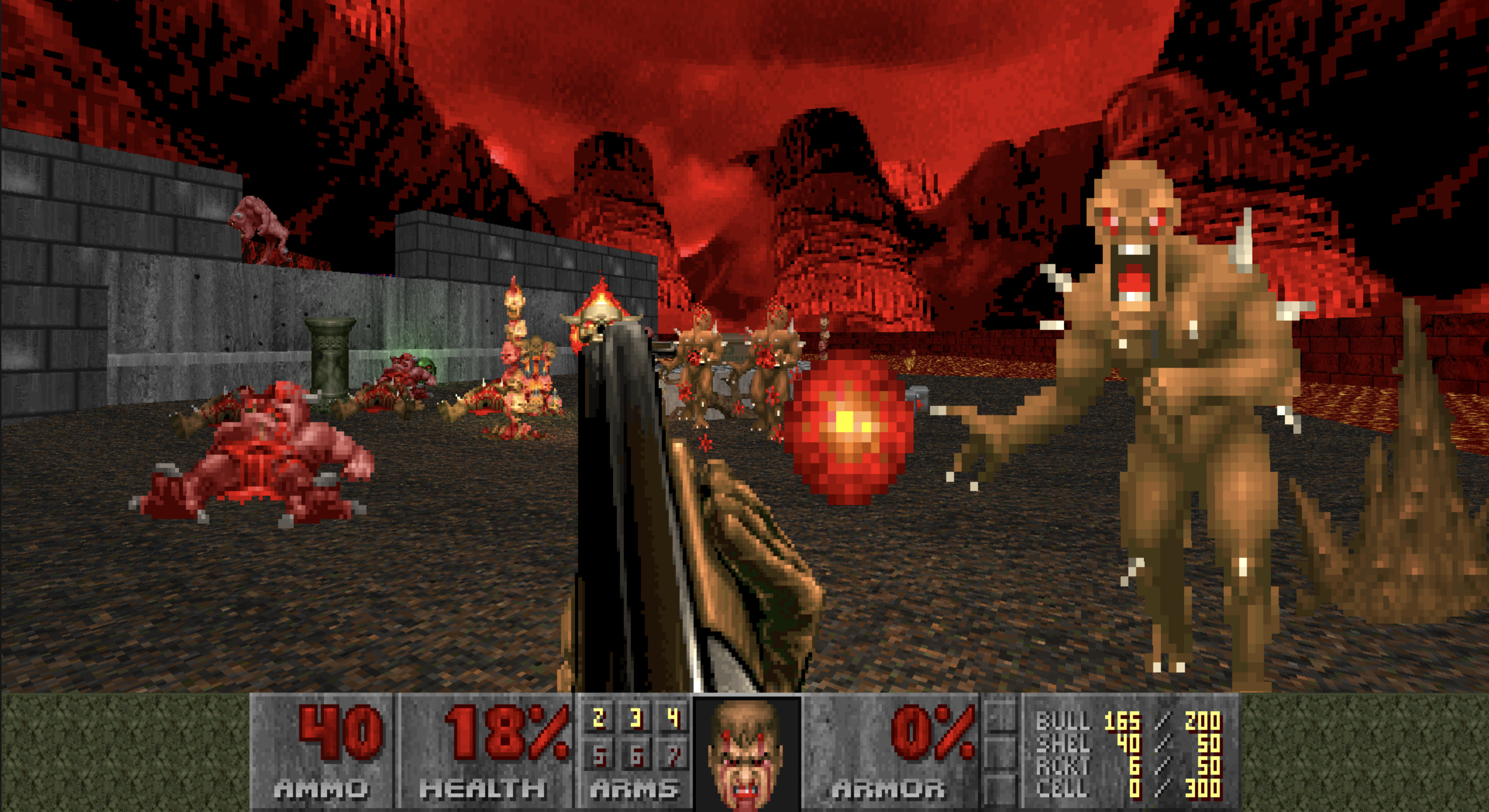 D игр первый. Doom 1 1993. Дум игра 1993.