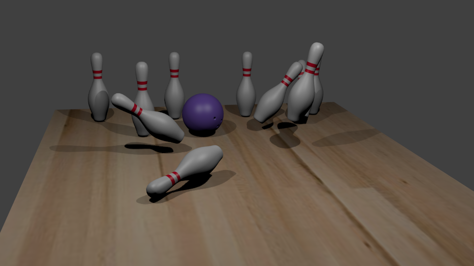 Bowling Scene
