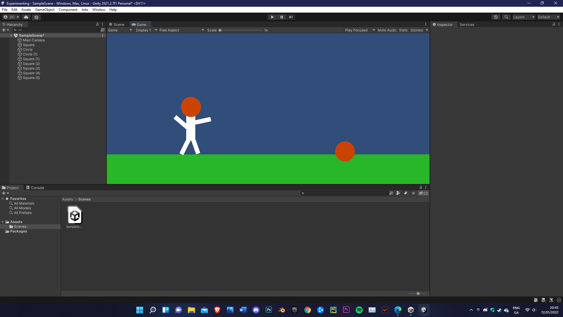 1st time using unity - Show - GameDev.tv