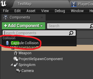 How do I create a custom collision component? - Ask - GameDev.tv
