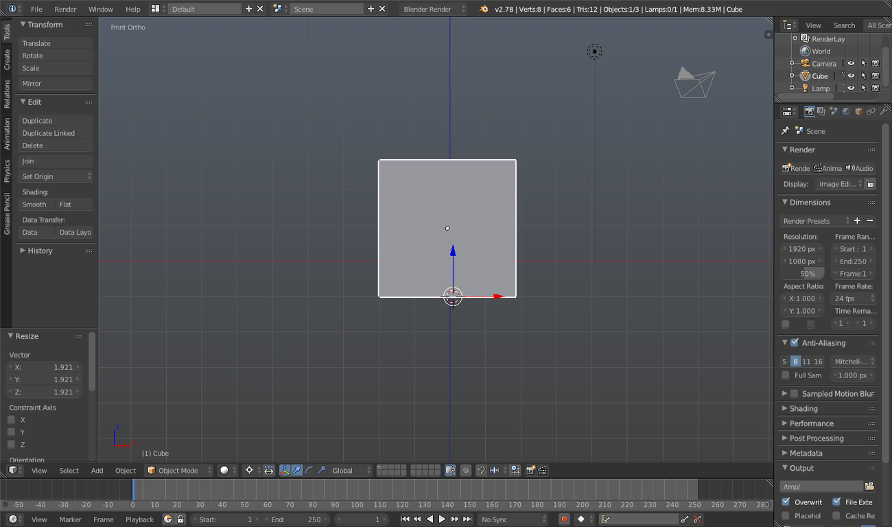 Scaled cube - Talk - GameDev.tv