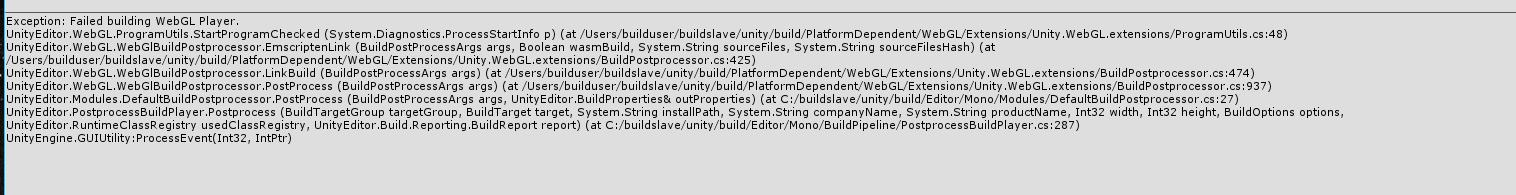 Build Error for Text 101 - Ask - GameDev.tv