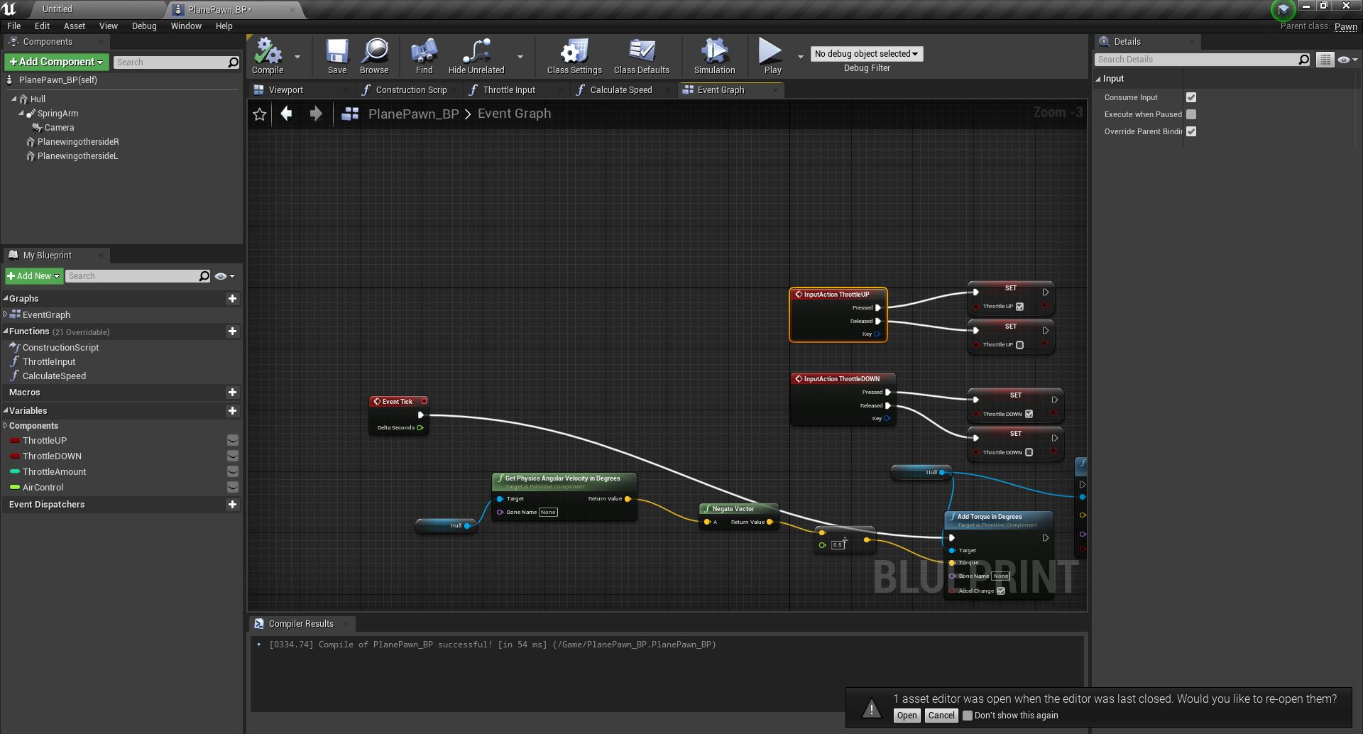 Movement doesnt work - Ask - GameDev.tv
