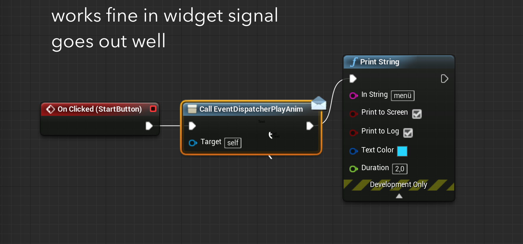 Need Urgent Help With Communicating From A Widget Blueprint To The Level Blueprint Ask Gamedev Tv