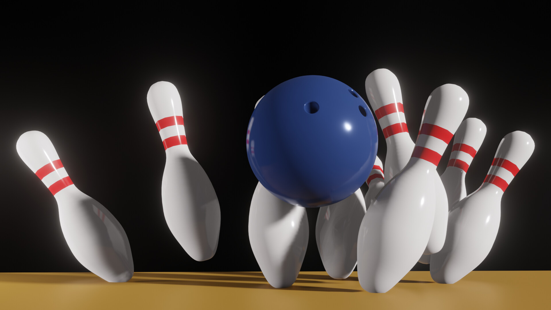 Loving the course so far! Here's my Bowling ball strike! - Show - GameDev.tv