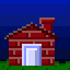 house-with-chimney-in-night