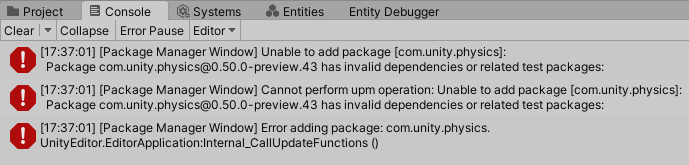 unityErrorMessages