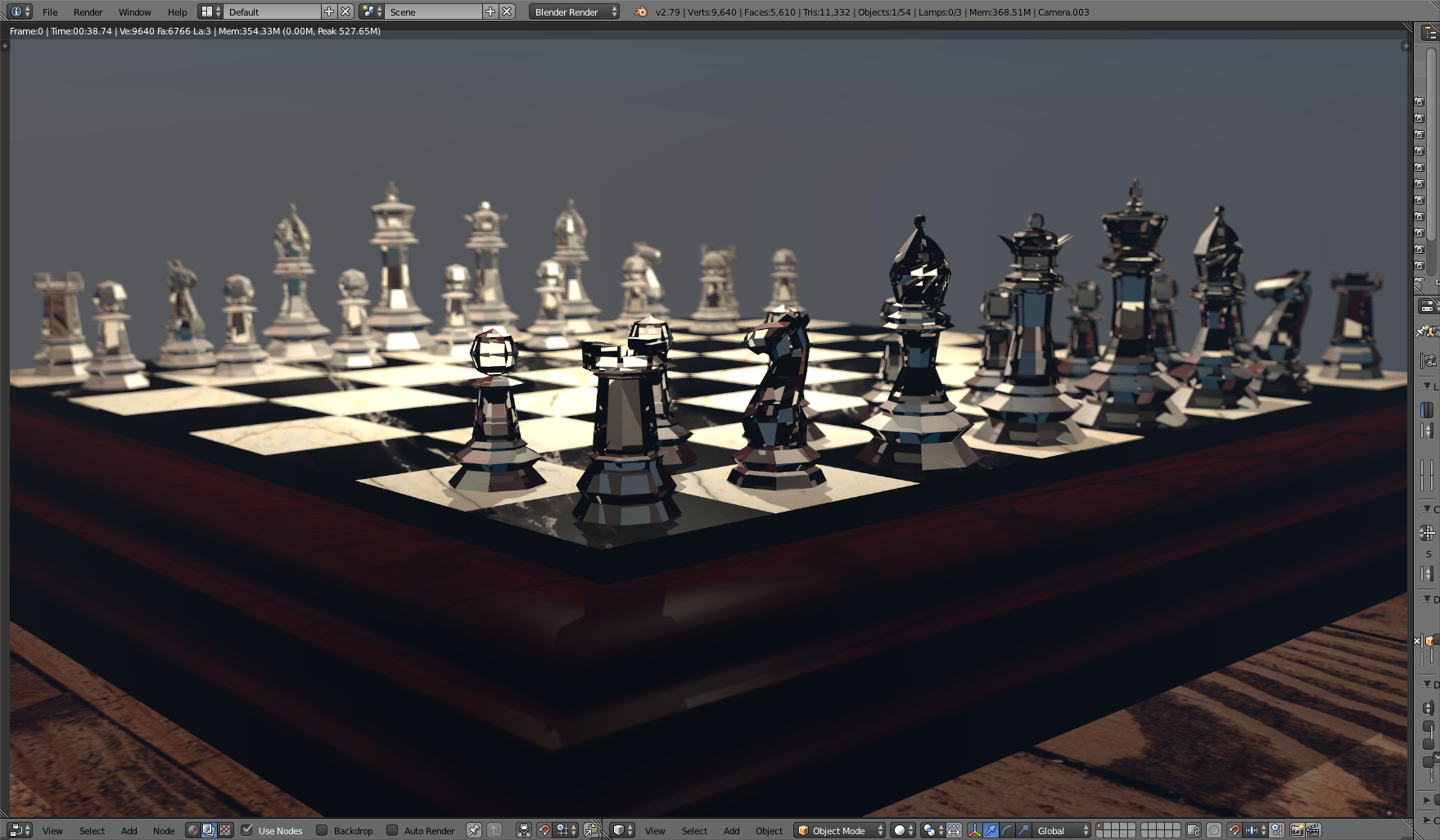 ChessSceneBlackPiecesLight