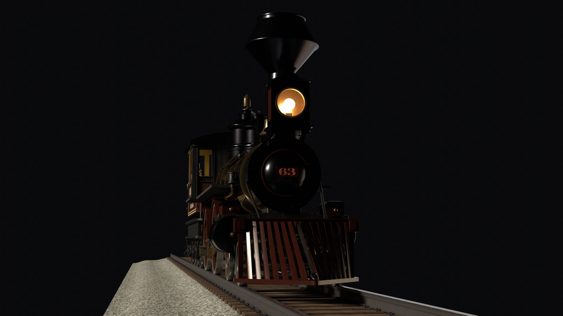 First Project Render - Steam Locomotive - Show - GameDev.tv