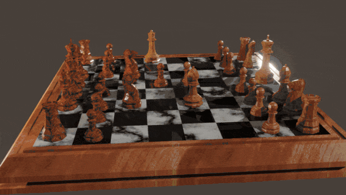 chess turntable