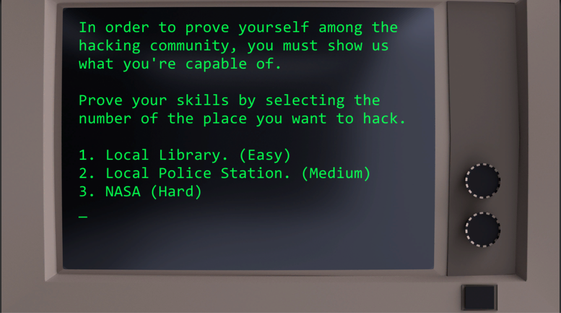 Prove your hacking skills Show GameDev.tv