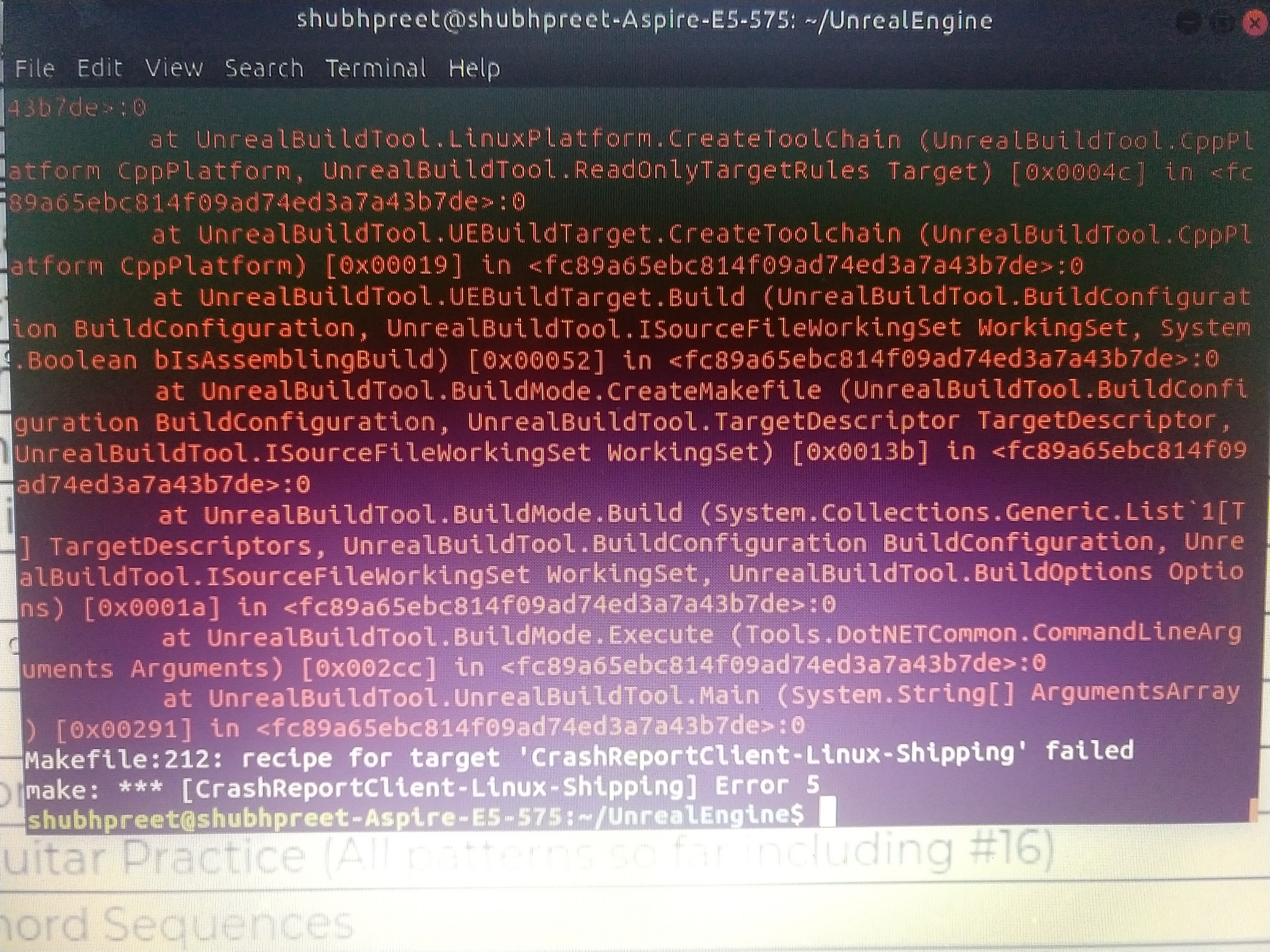 Make command not working on Ubuntu - Ask - GameDev.tv