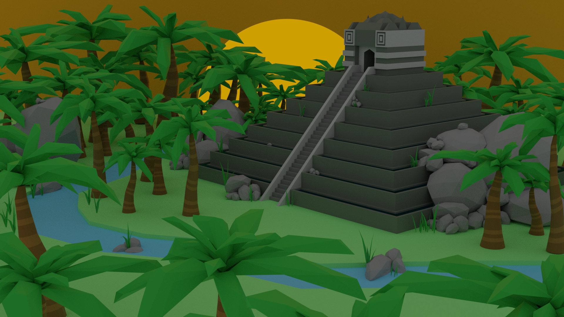 MayanPyramidCycles