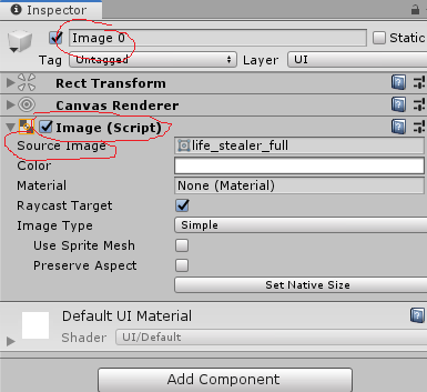 get component 2