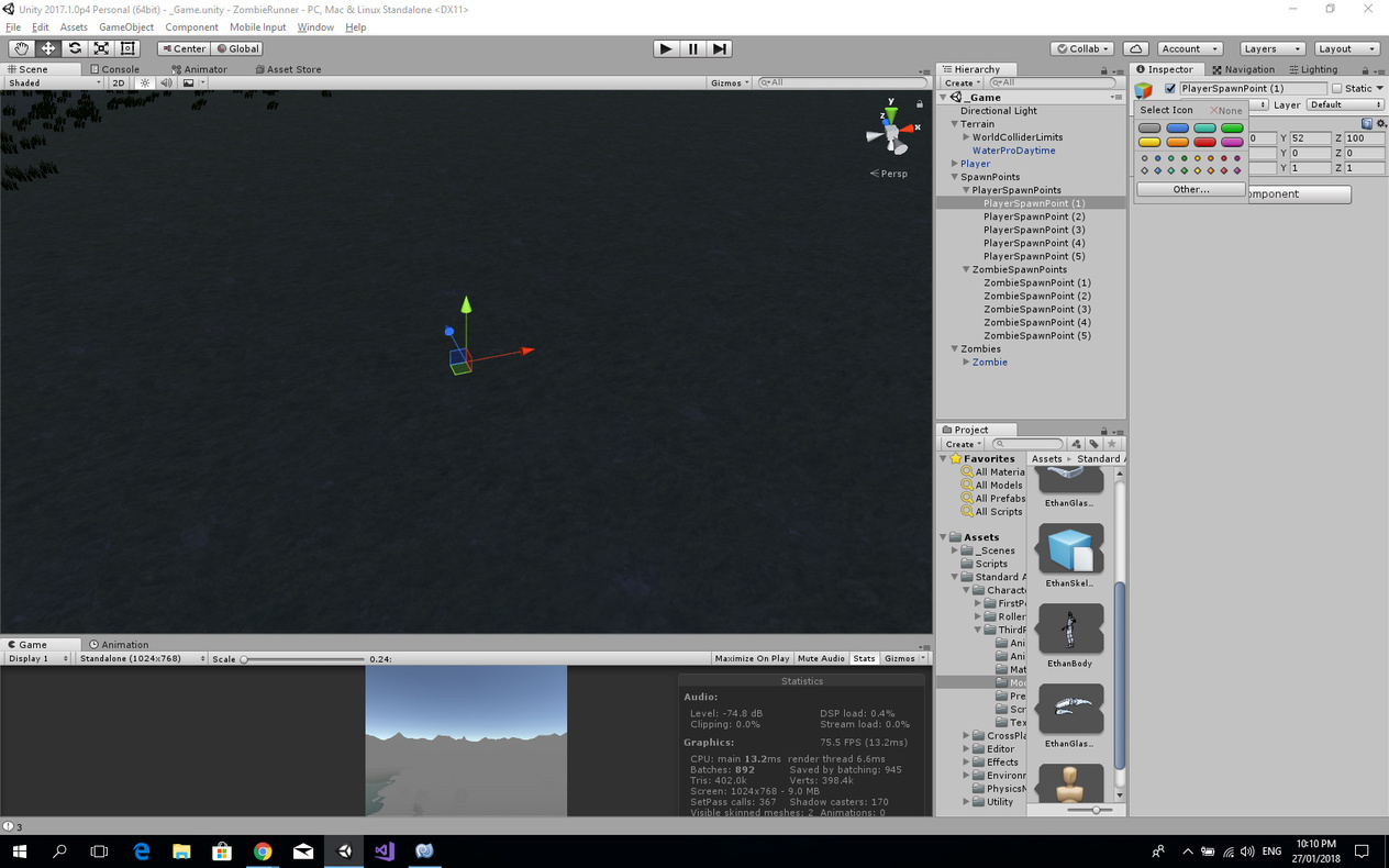 Easy way of spotting "empty" GameObjects in Scene view - Talk - GameDev.tv