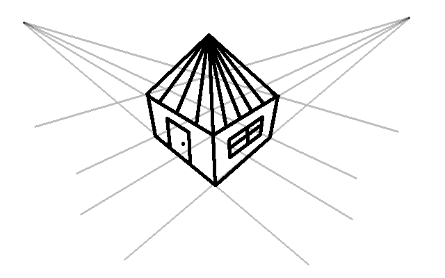 House - 2 Point Perspective