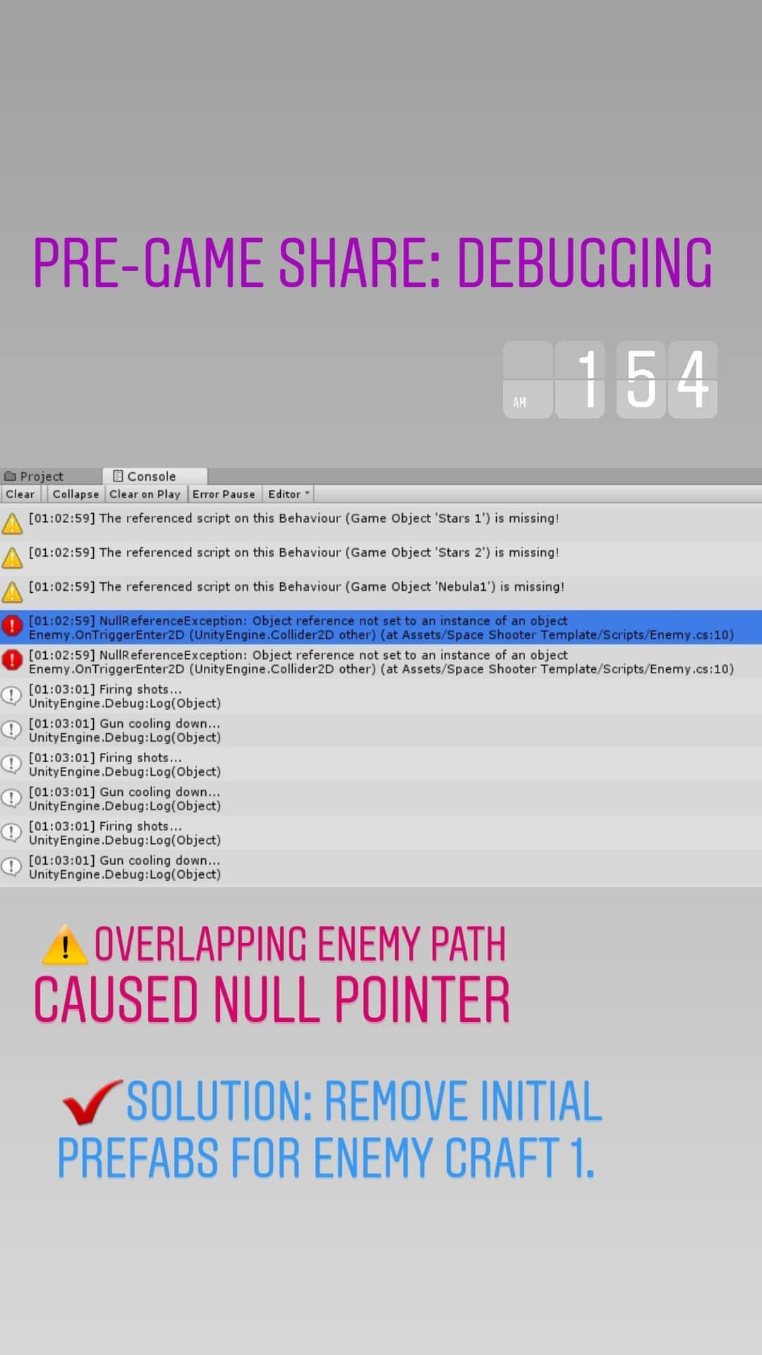 [Learning & Sharing Progress] 100 Days of Game Dev - Day 50 Destroy ...