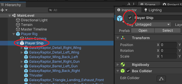 Hiding Game Objects In Unity's Hierarchy 