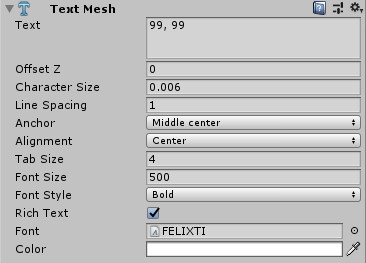 CubeTextMesh