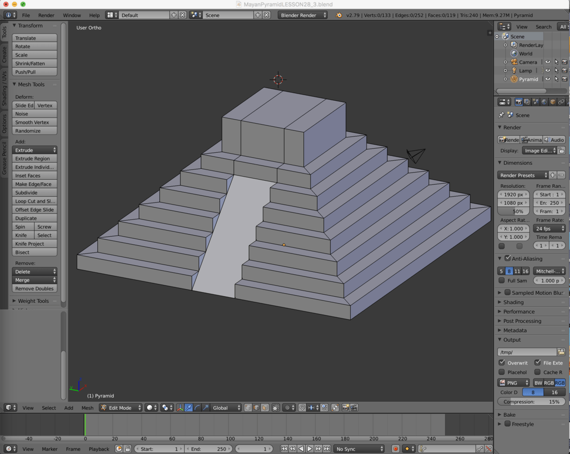 Pyramid With Ramp - Talk - GameDev.tv