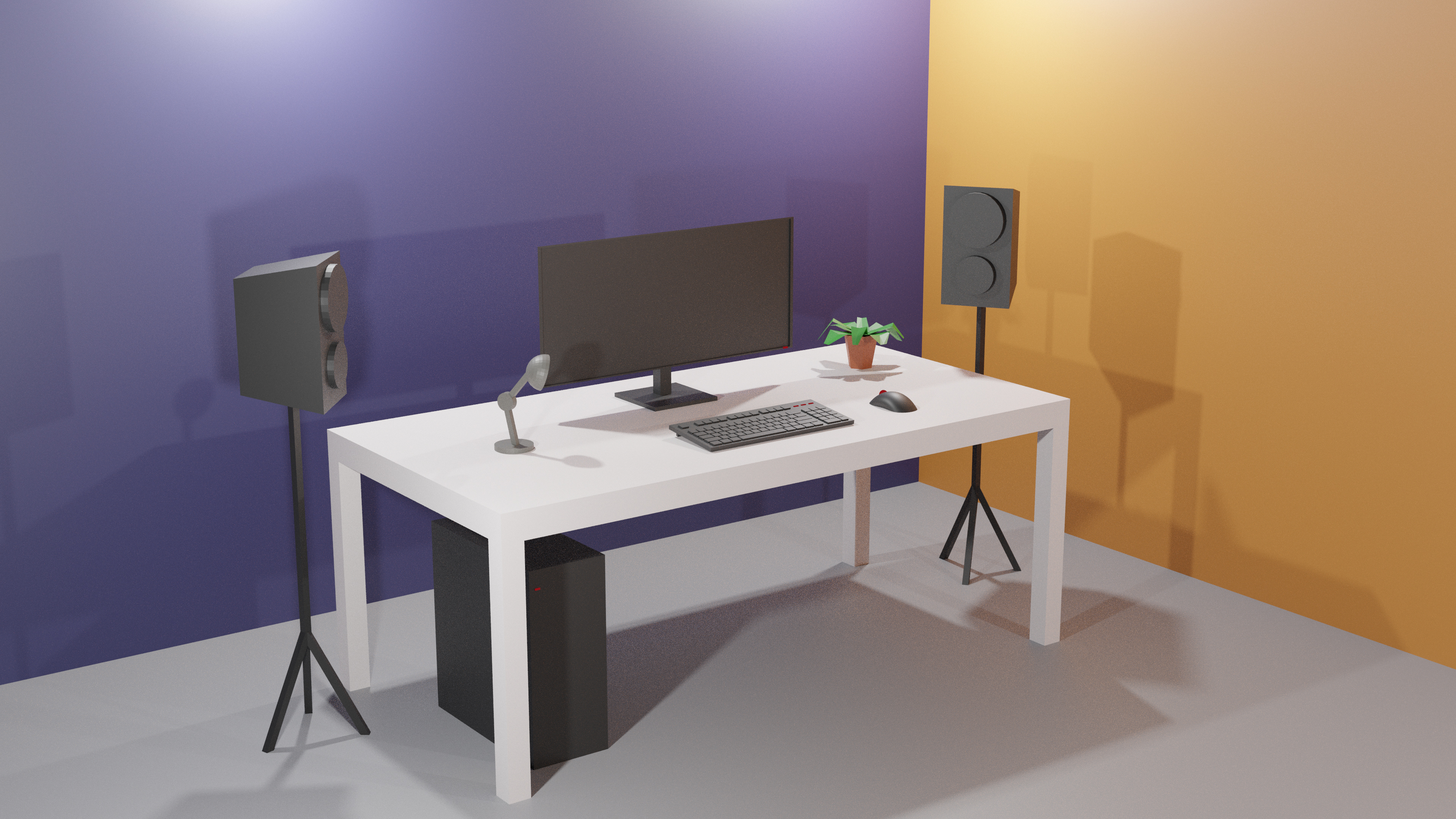 Lecture 15 challenge - PC desk - Show - GameDev.tv