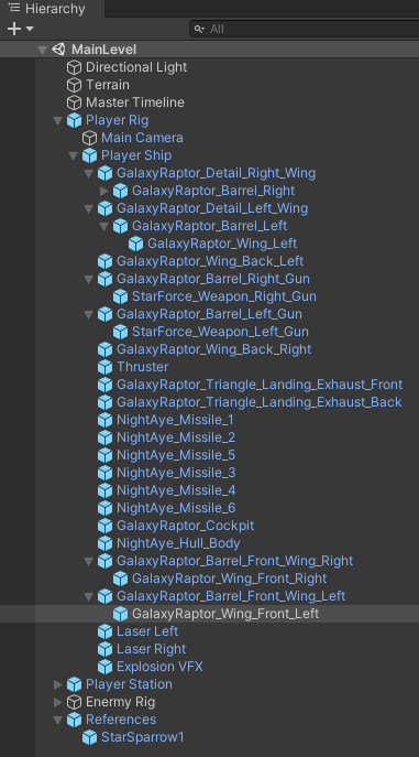 Hiding Game Objects In Unity's Hierarchy 