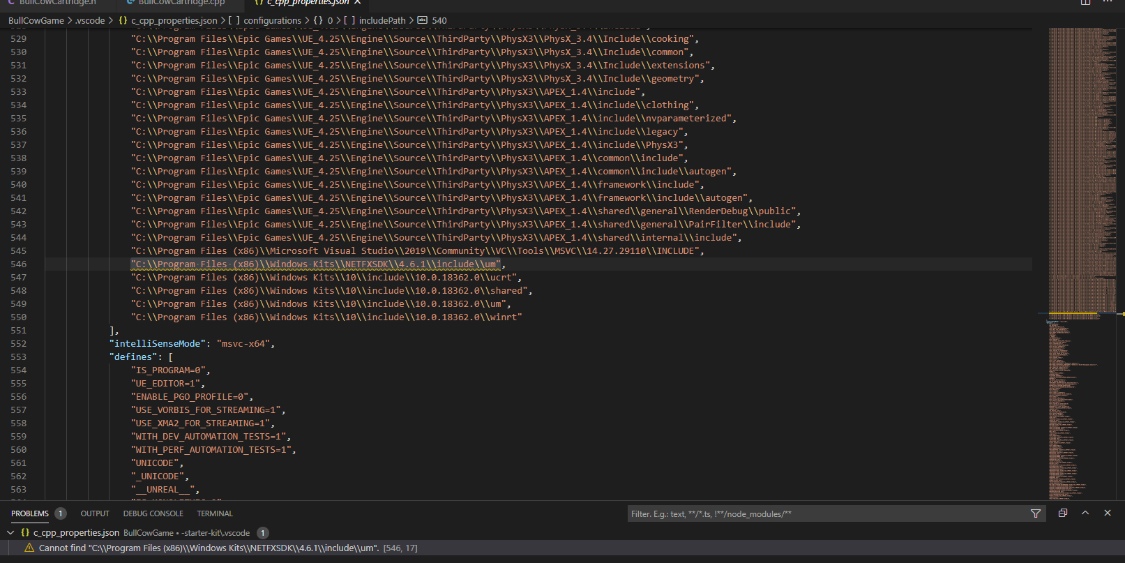 Cannot find C program files error in VS Code [Solved] - Ask - GameDev.tv