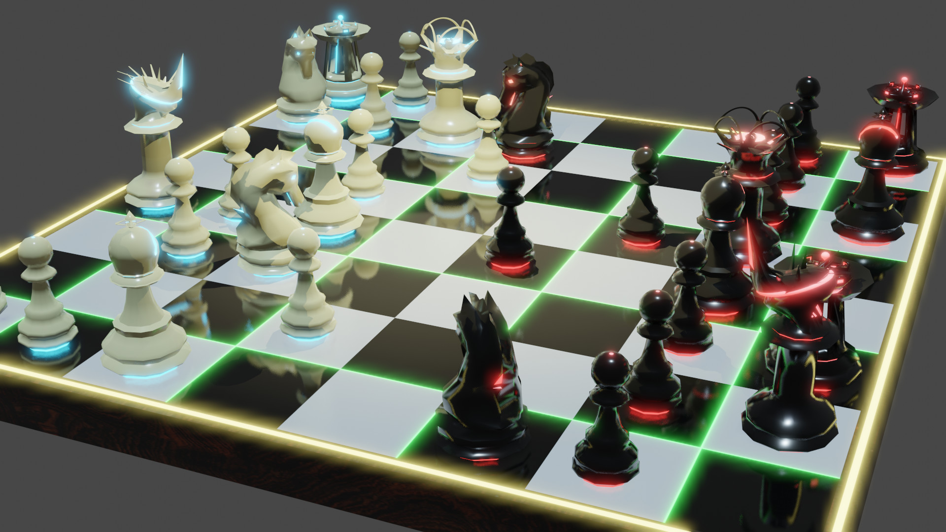 Mythical Chess Set - Rook - Yggdrasil - Show - GameDev.tv