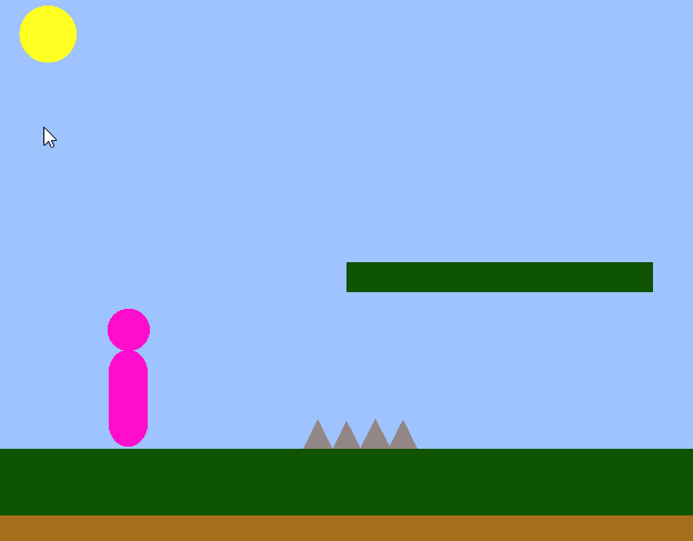 fake platformer