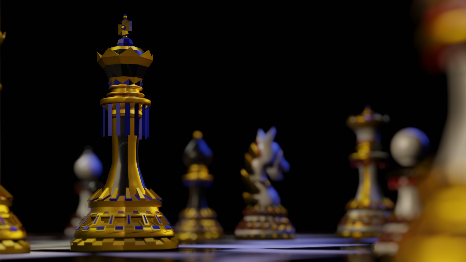 Mythical Chess Set - Rook - Yggdrasil - Show - GameDev.tv