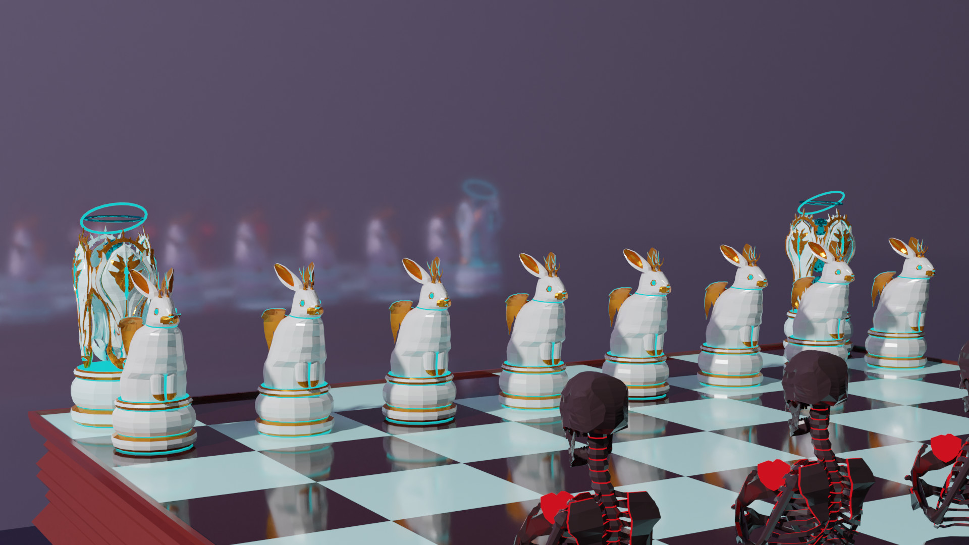 Mythical Chess Set - Rook - Yggdrasil - Show - GameDev.tv