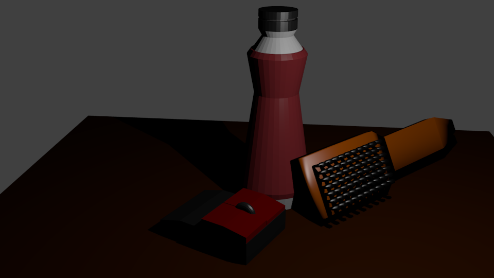 Rendered 3 Items w_Color
